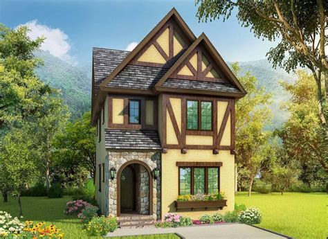 small tudor home plans